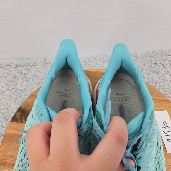 Hoka One One Clifton 8 Aquarella Eggshell Blue Gym Running Shoes Womens 9.5 B - Picture 11 of 12